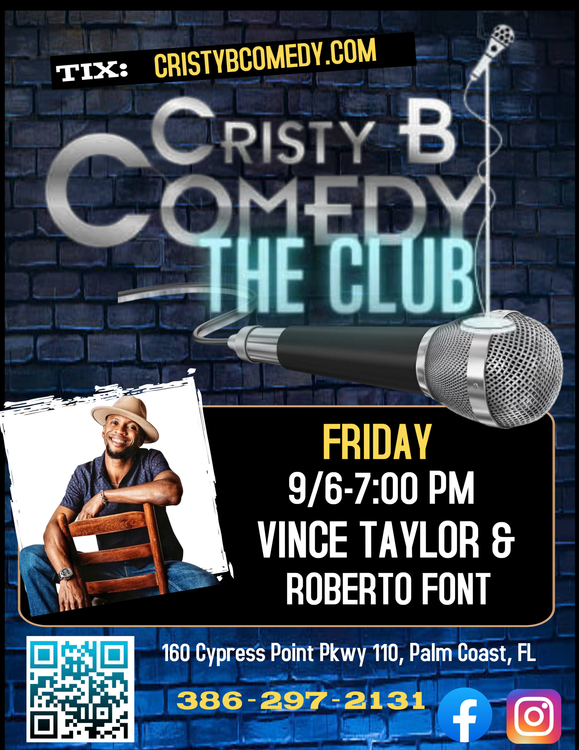 Vince Taylor Palm Coast Comedy