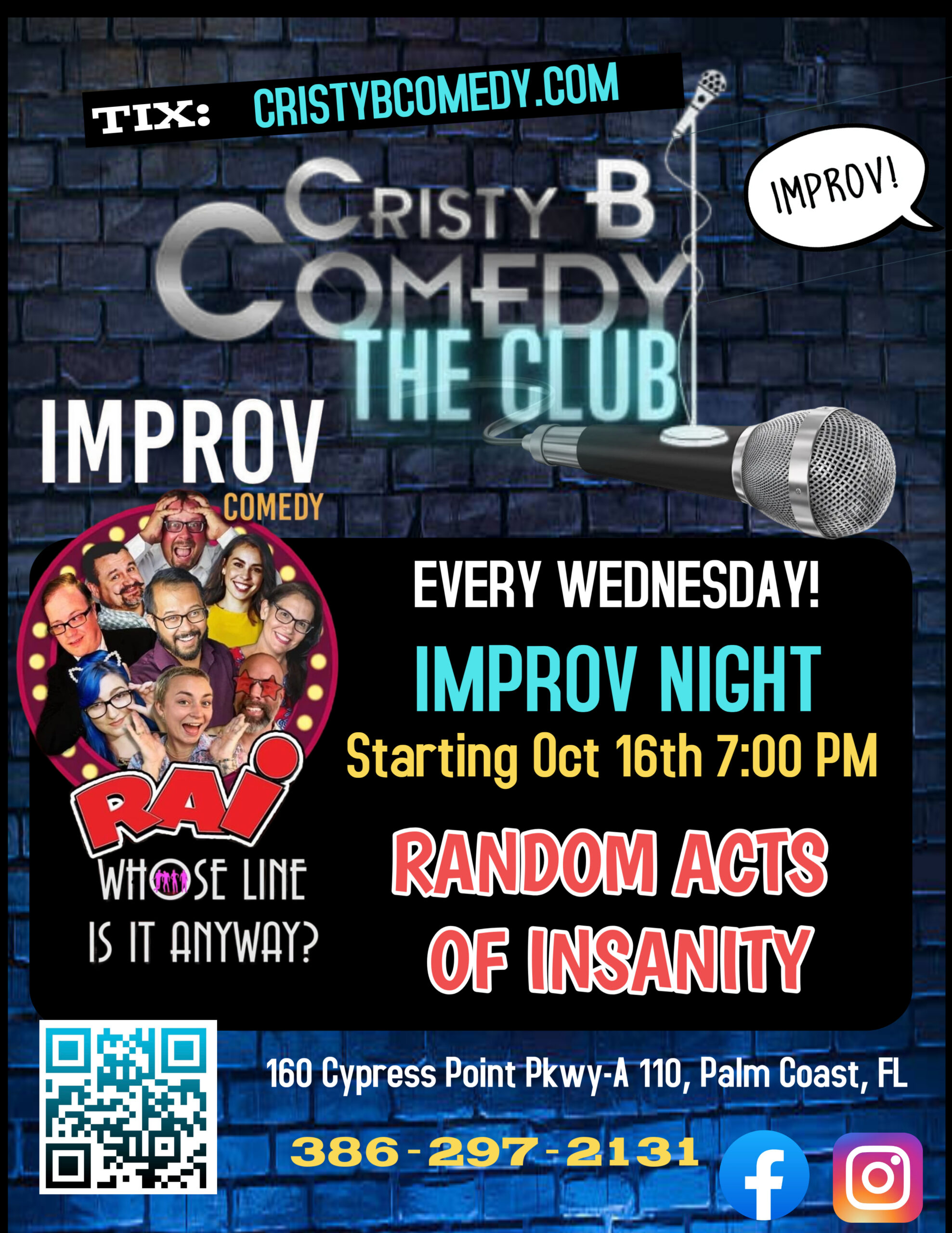 Improv Comedy Palm Coasr