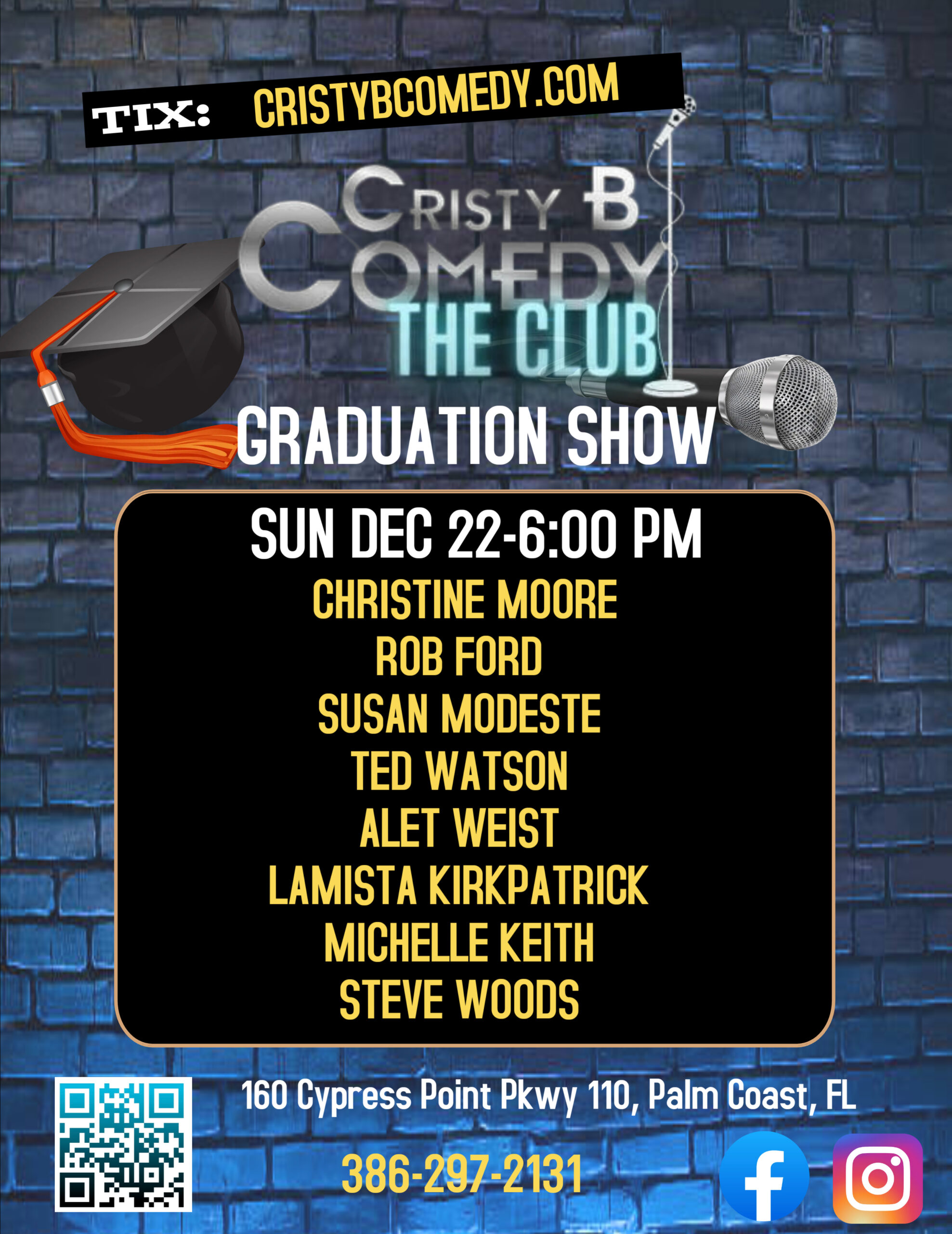 Comedy Class Graduation Palm Coast