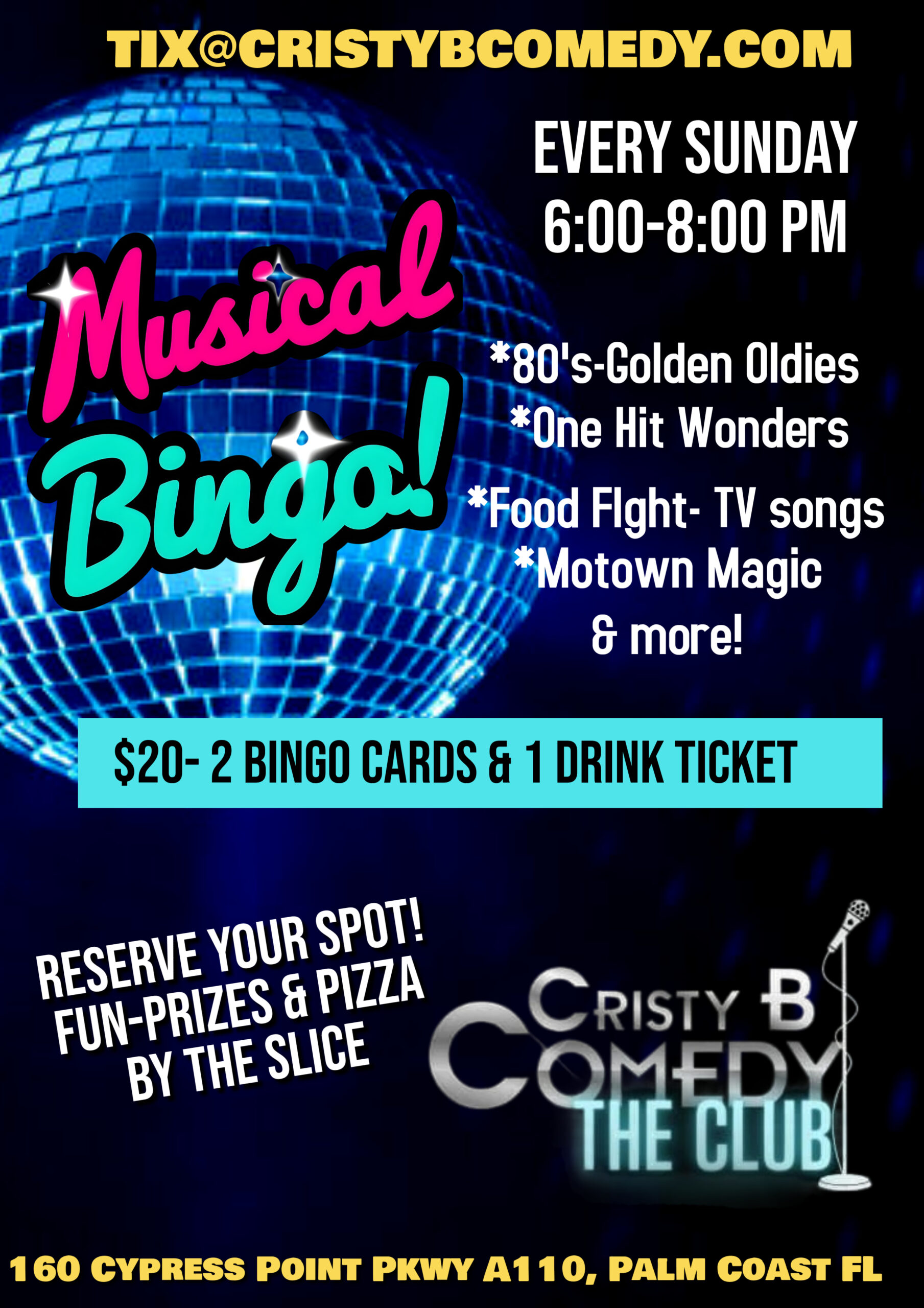 musical Bingo Palm Coast