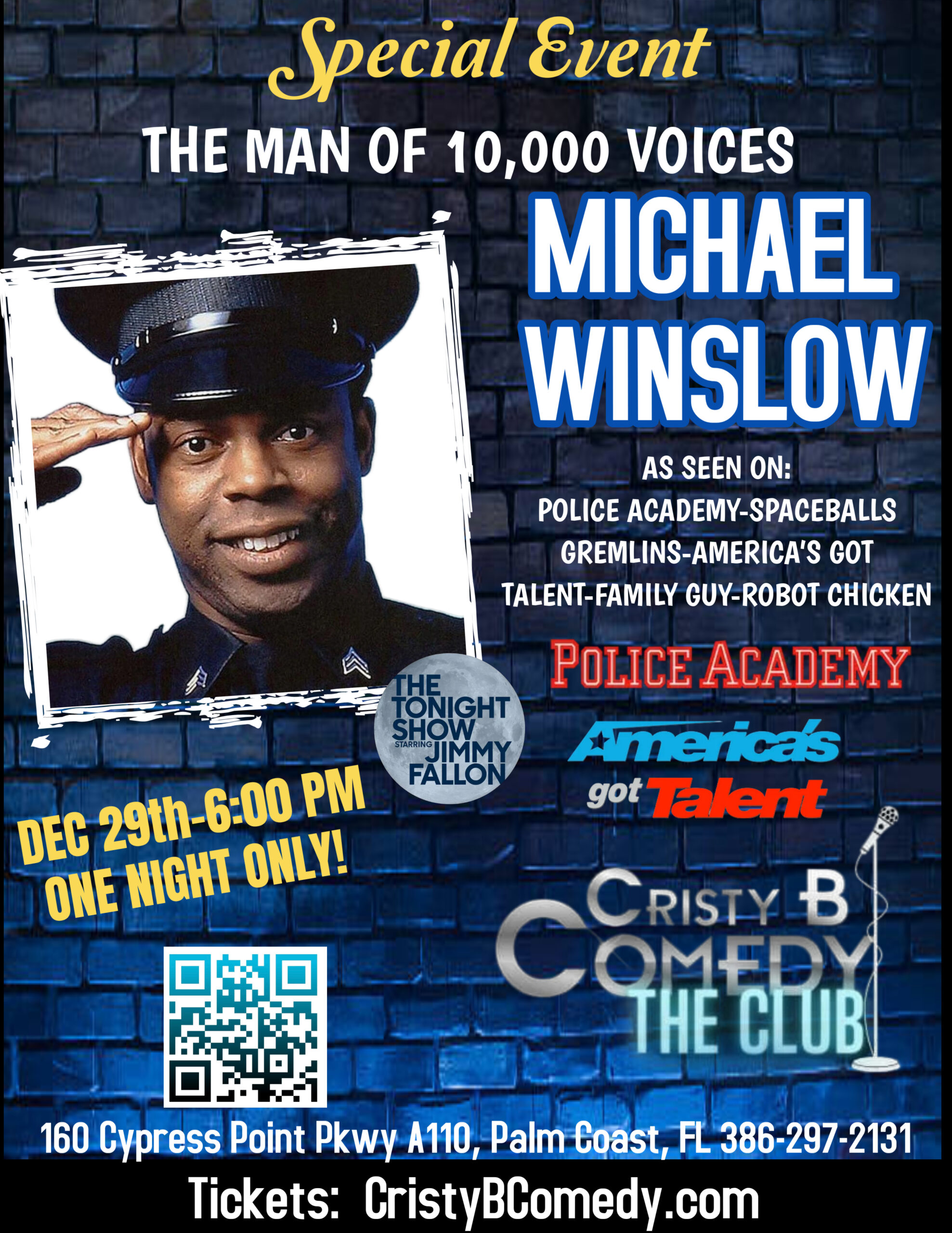 Michael Winslow Palm Coast