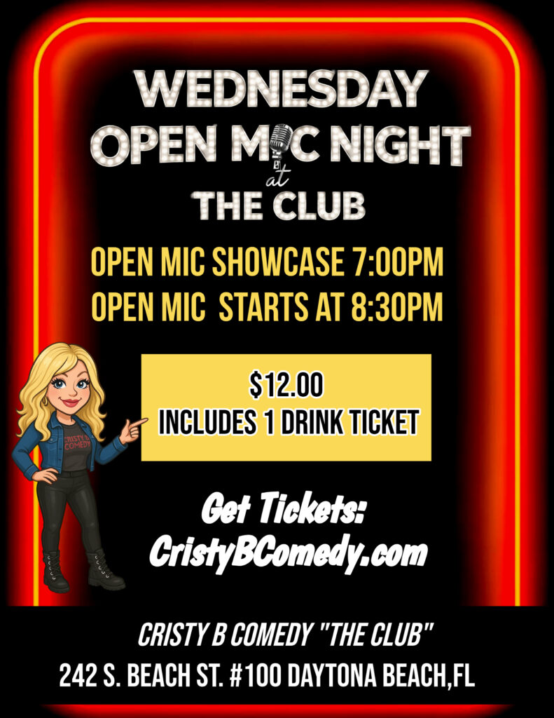 Comedy Open Mic Night Daytona Beach