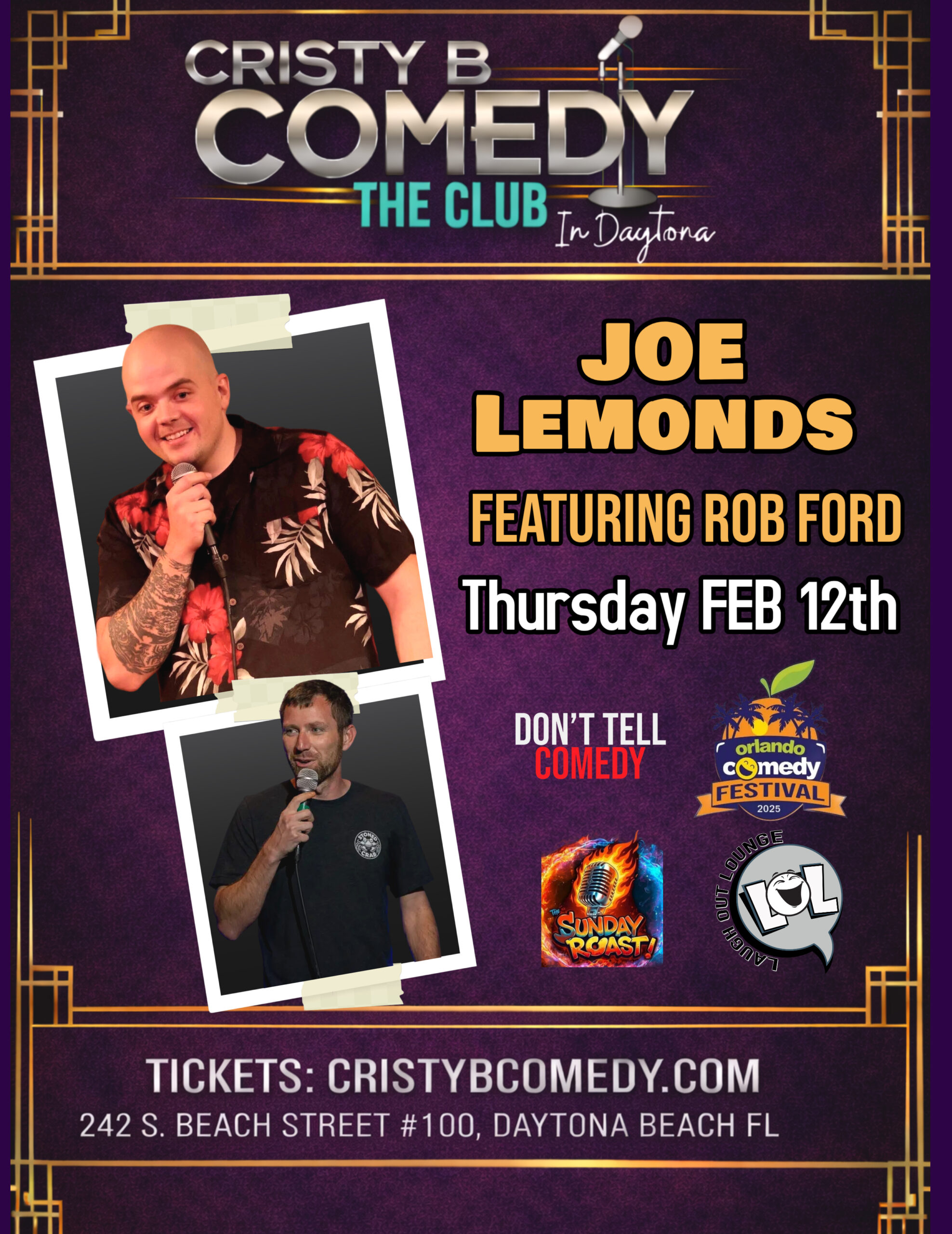 Joe Lemonds Daytona Beach