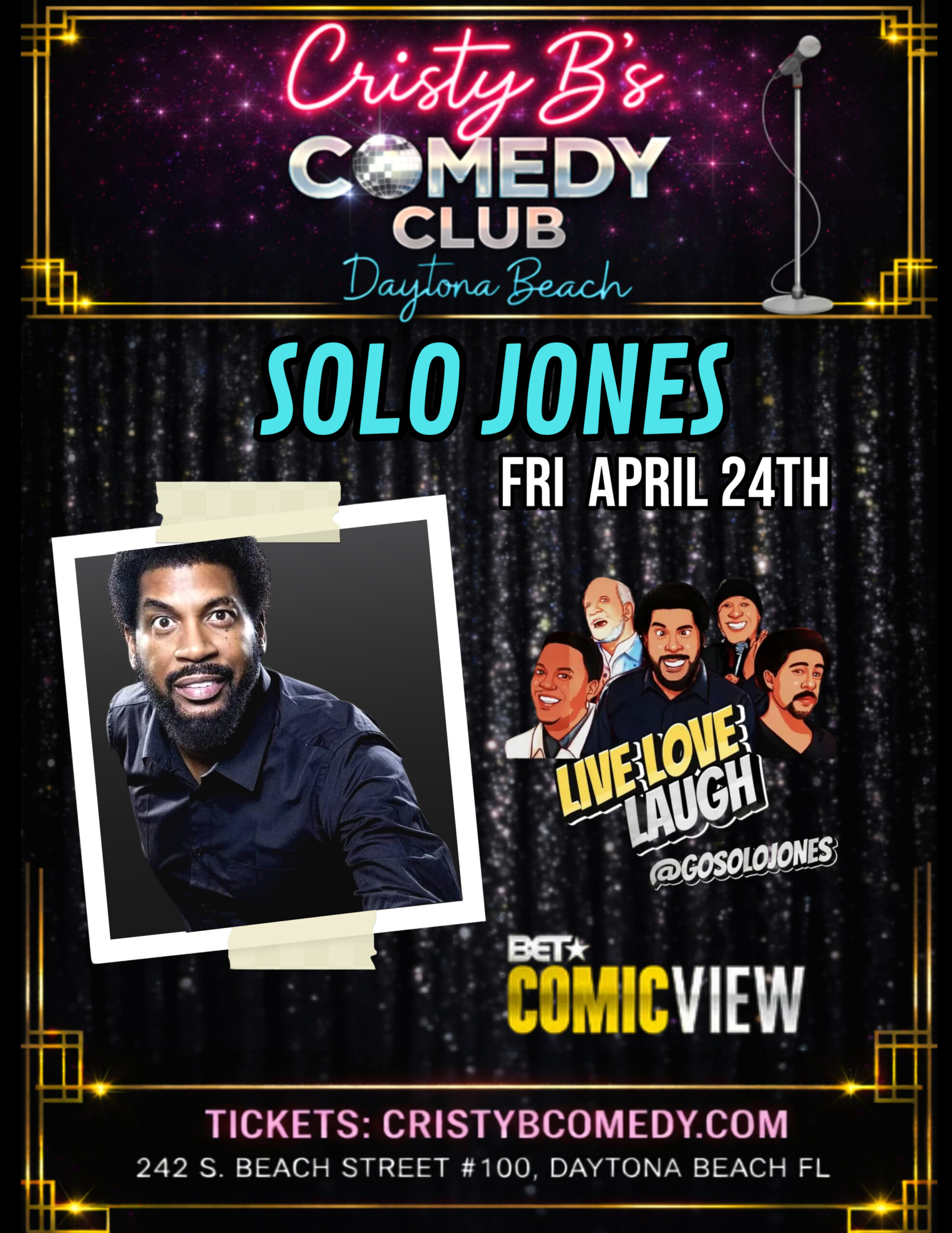 Solo Jones Daytona Beach