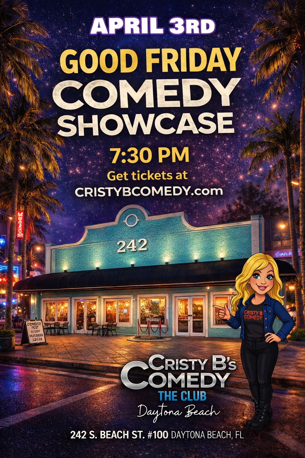Comedy- Showcase Daytona Beach