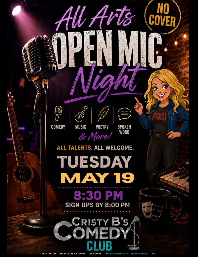 All Arts Open Mic Daytona Beach