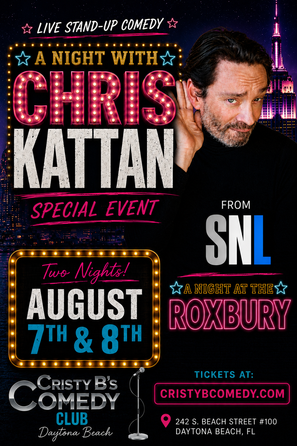 Chris Kattan Daytona Beach