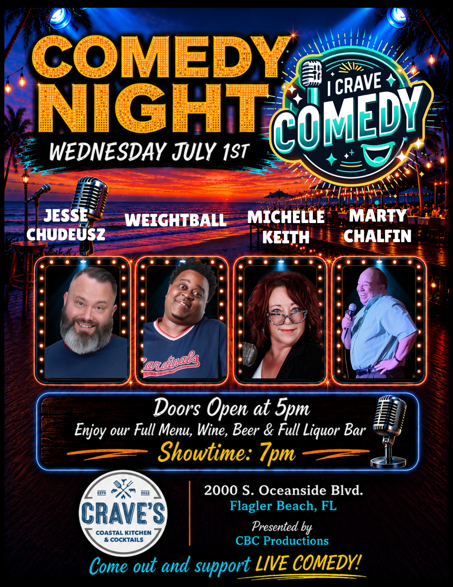 I Crave Comedy Flagler Beach