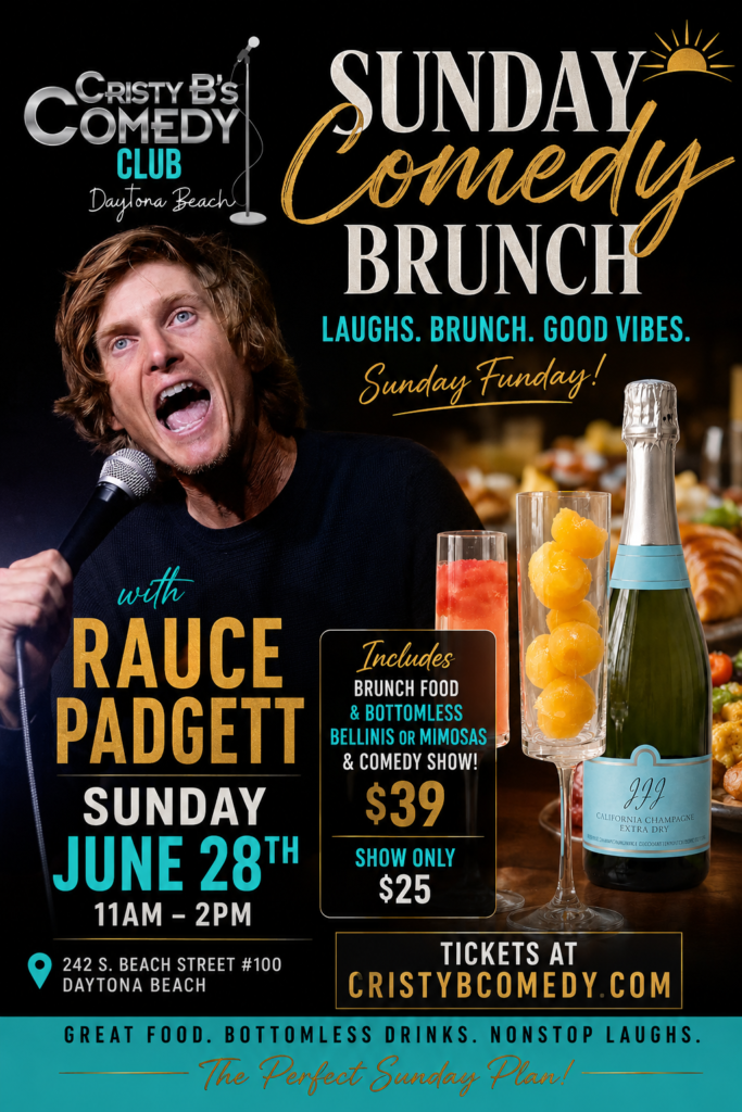 RAUCE Padgett Comedy Brunch Daytona Beach