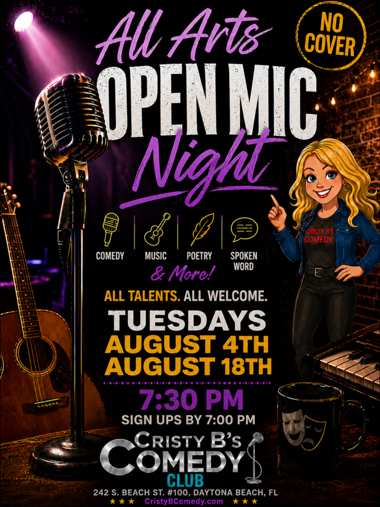 All Arts Open Mic Daytona Beach