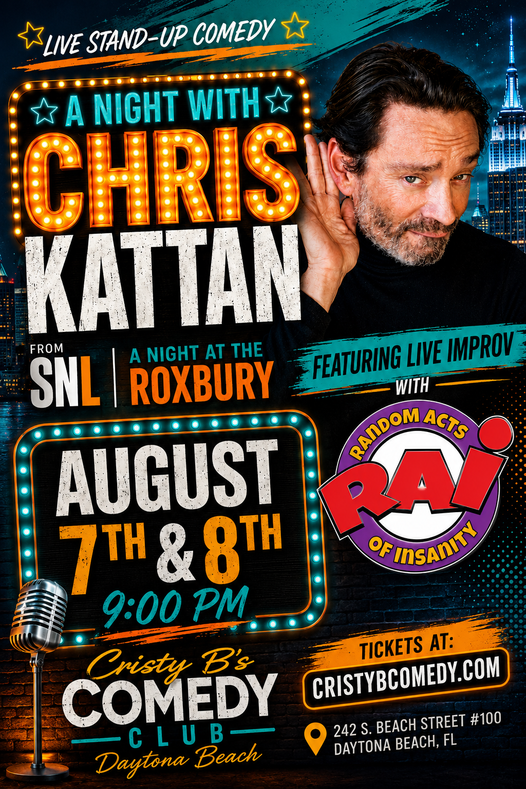 Chris Kattan Daytona Beach