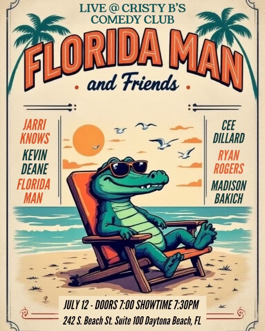 Florida Man Sean Madden Daytona Beach