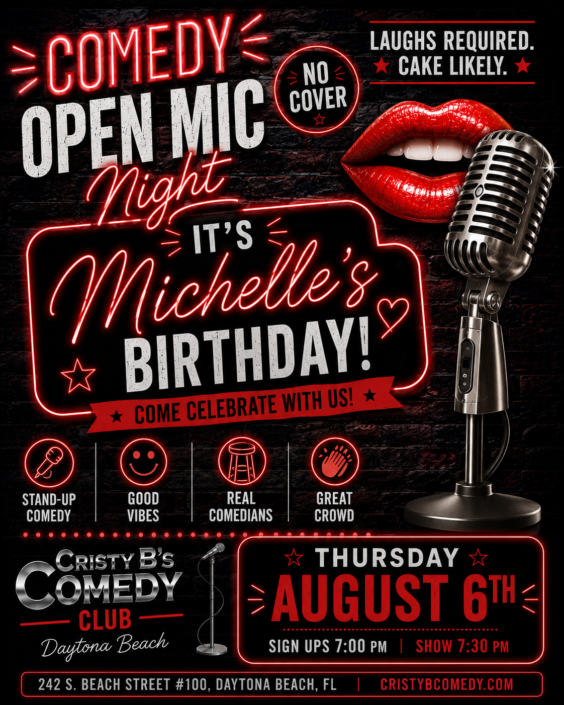 Open Mic Night Daytona Beach