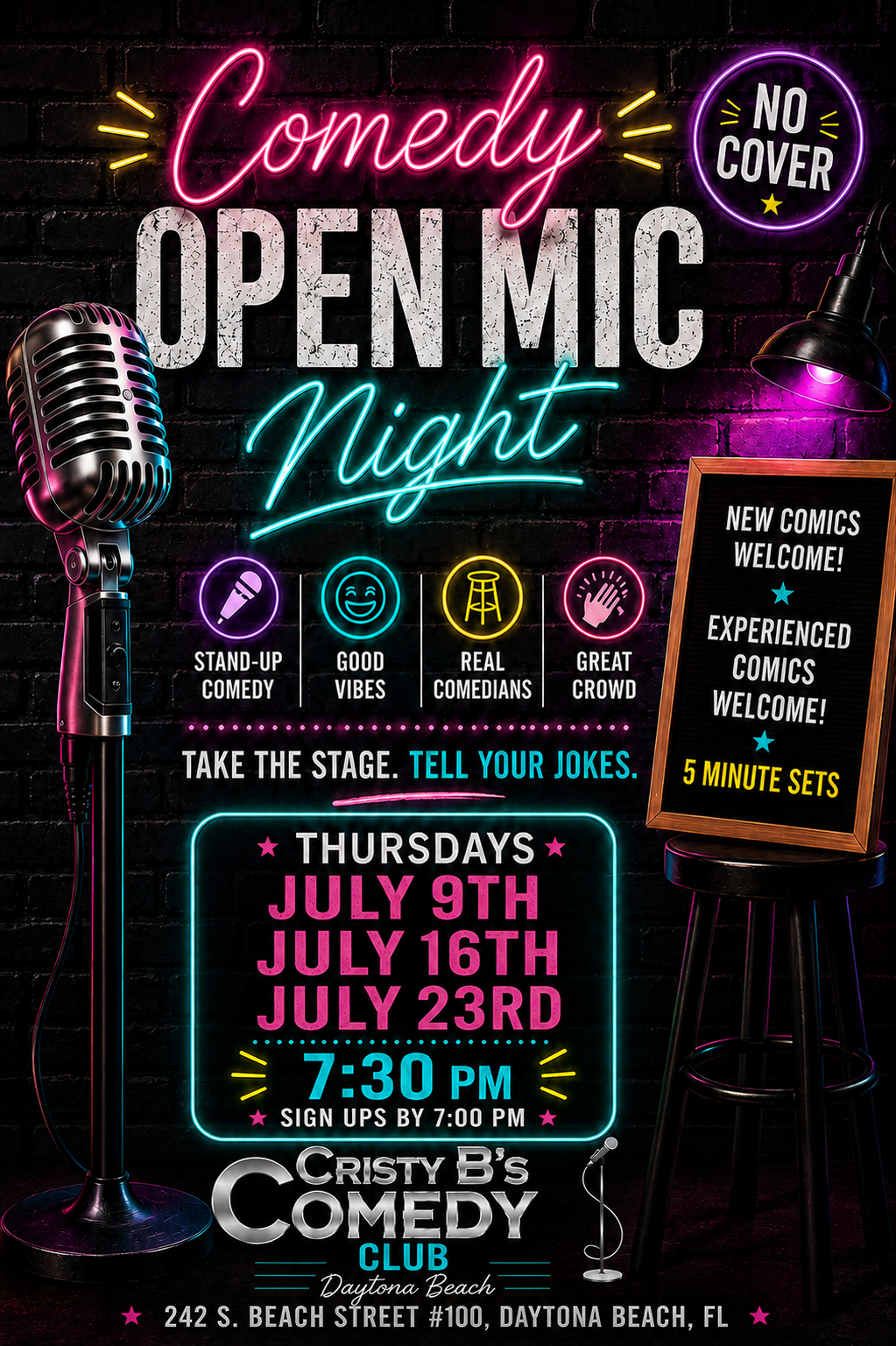 Open Mic Night Daytona Beach