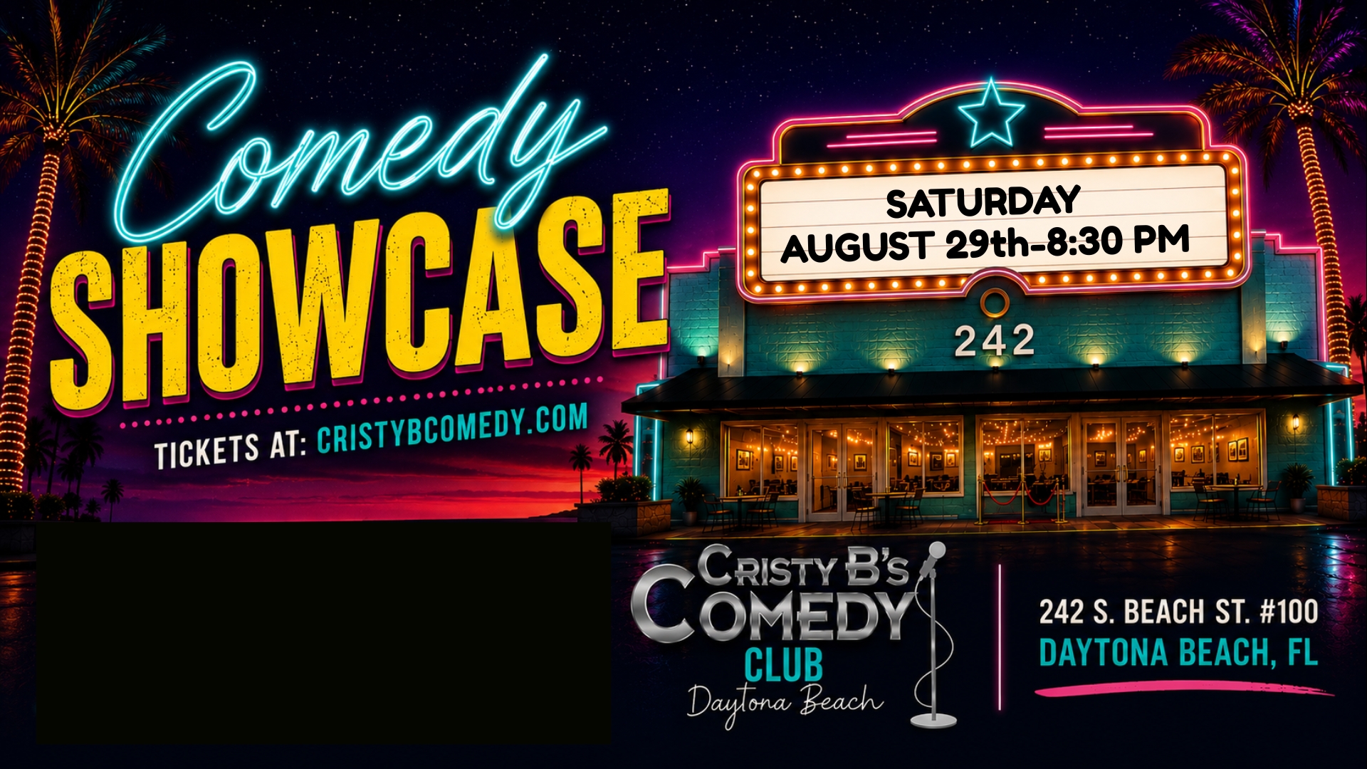 Comedy- Showcase Daytona Beach