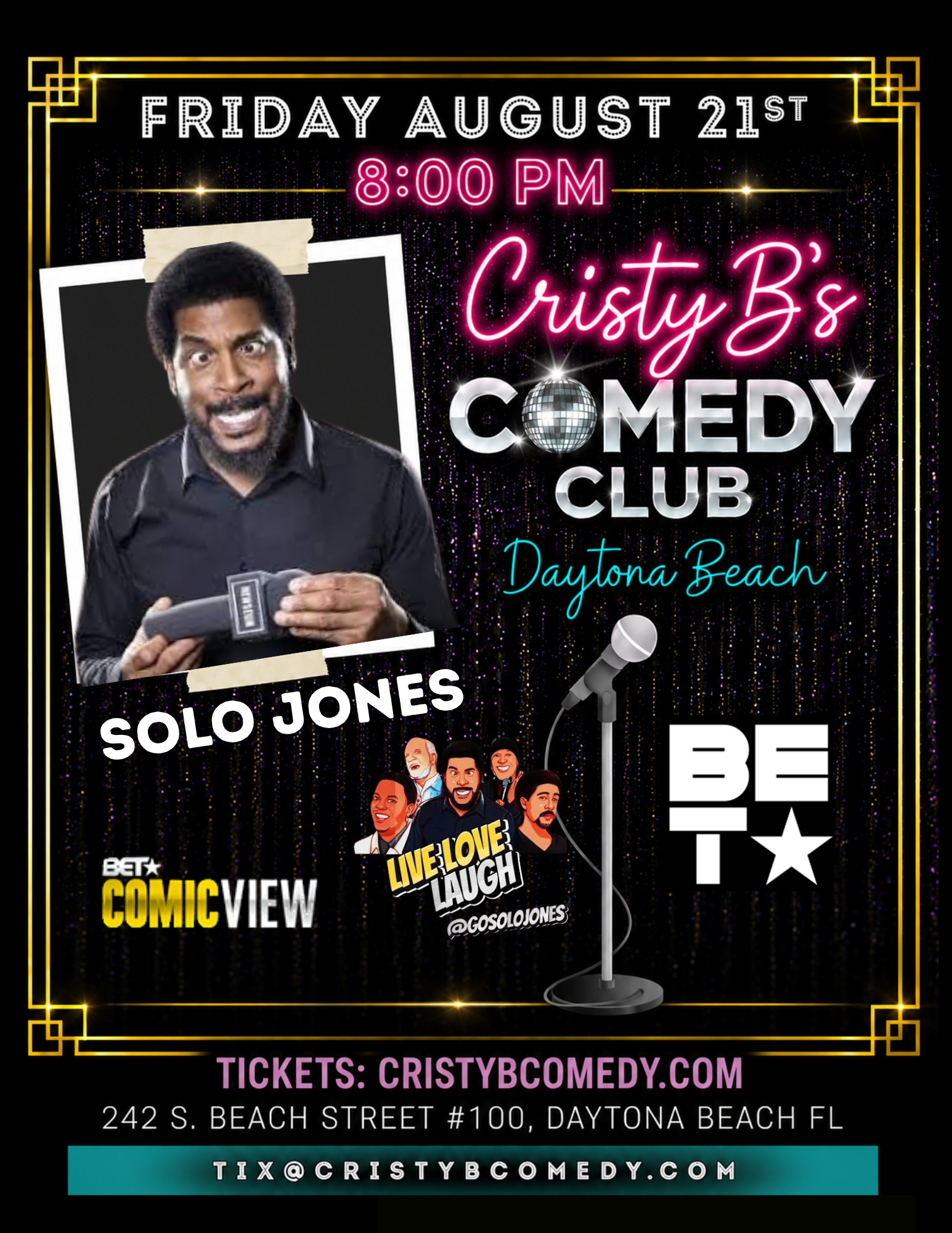 Solo Jones Daytona Beach
