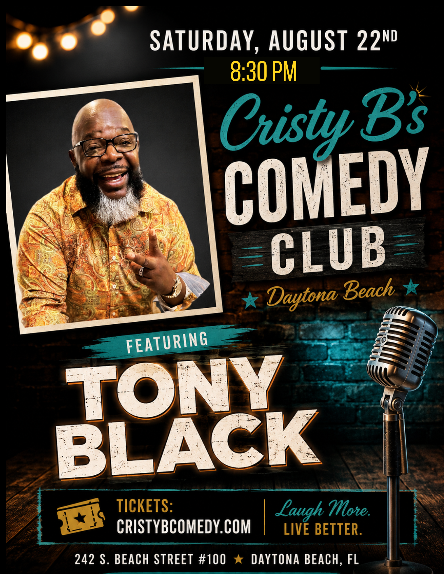 Tony Black Daytona Beach
