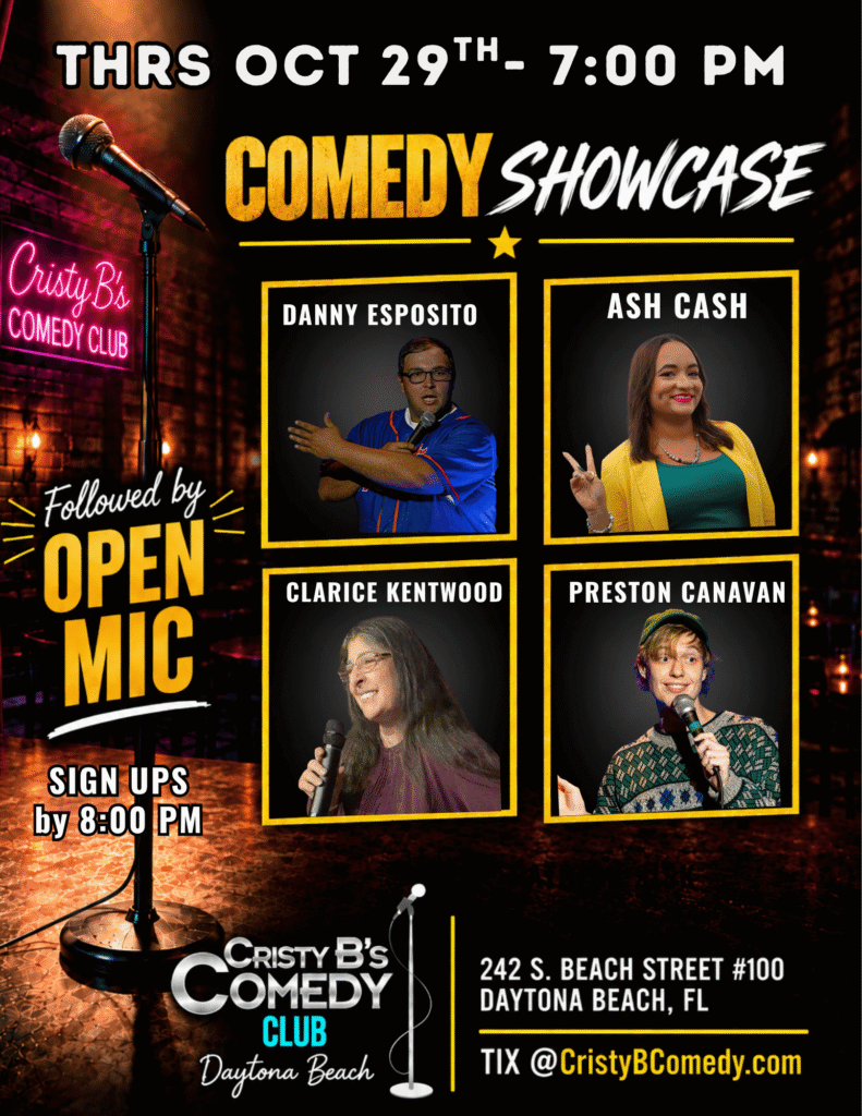 Thursday Comedy Show Open Mic Daytona Beach