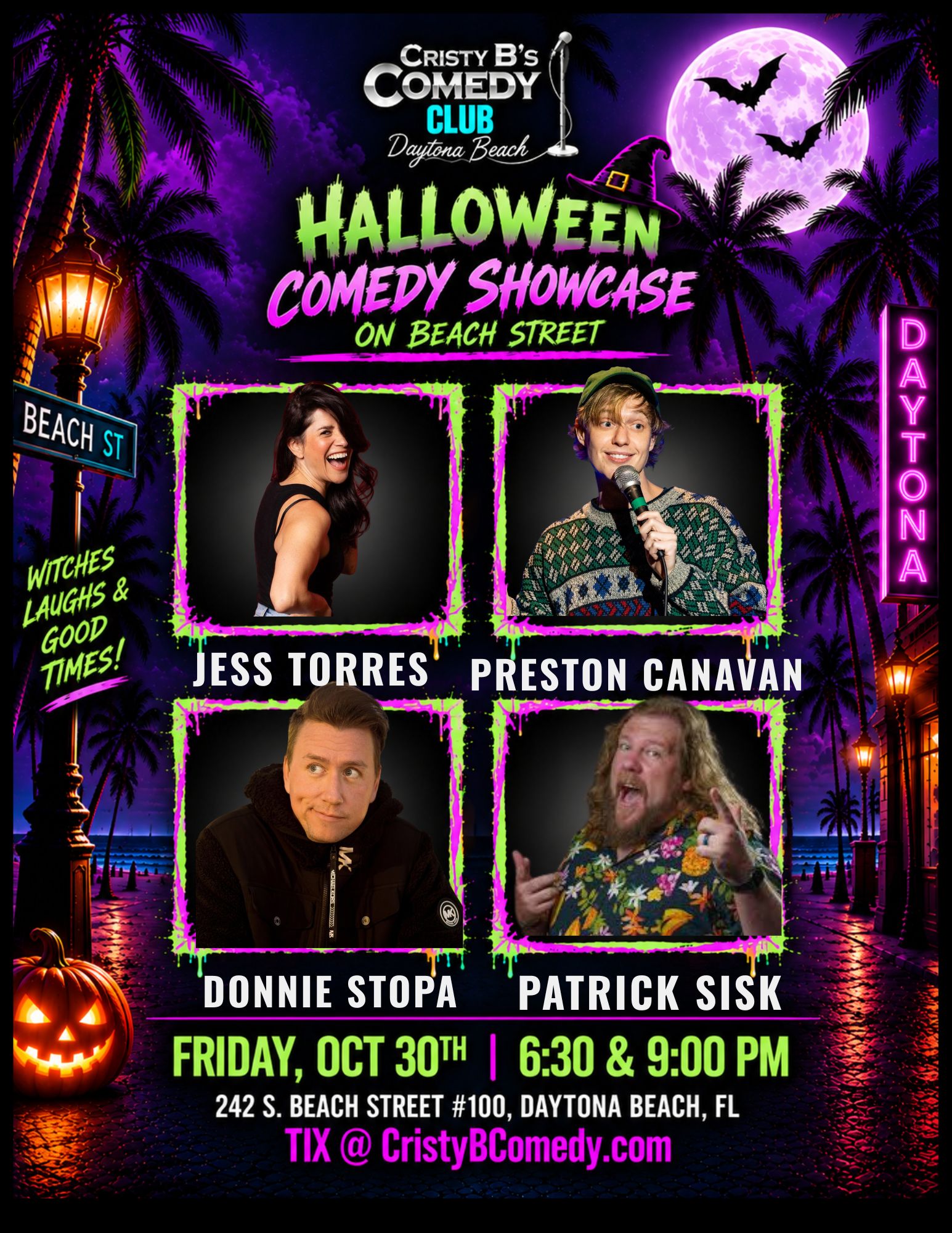 Comedy Showcase Daytona Beach