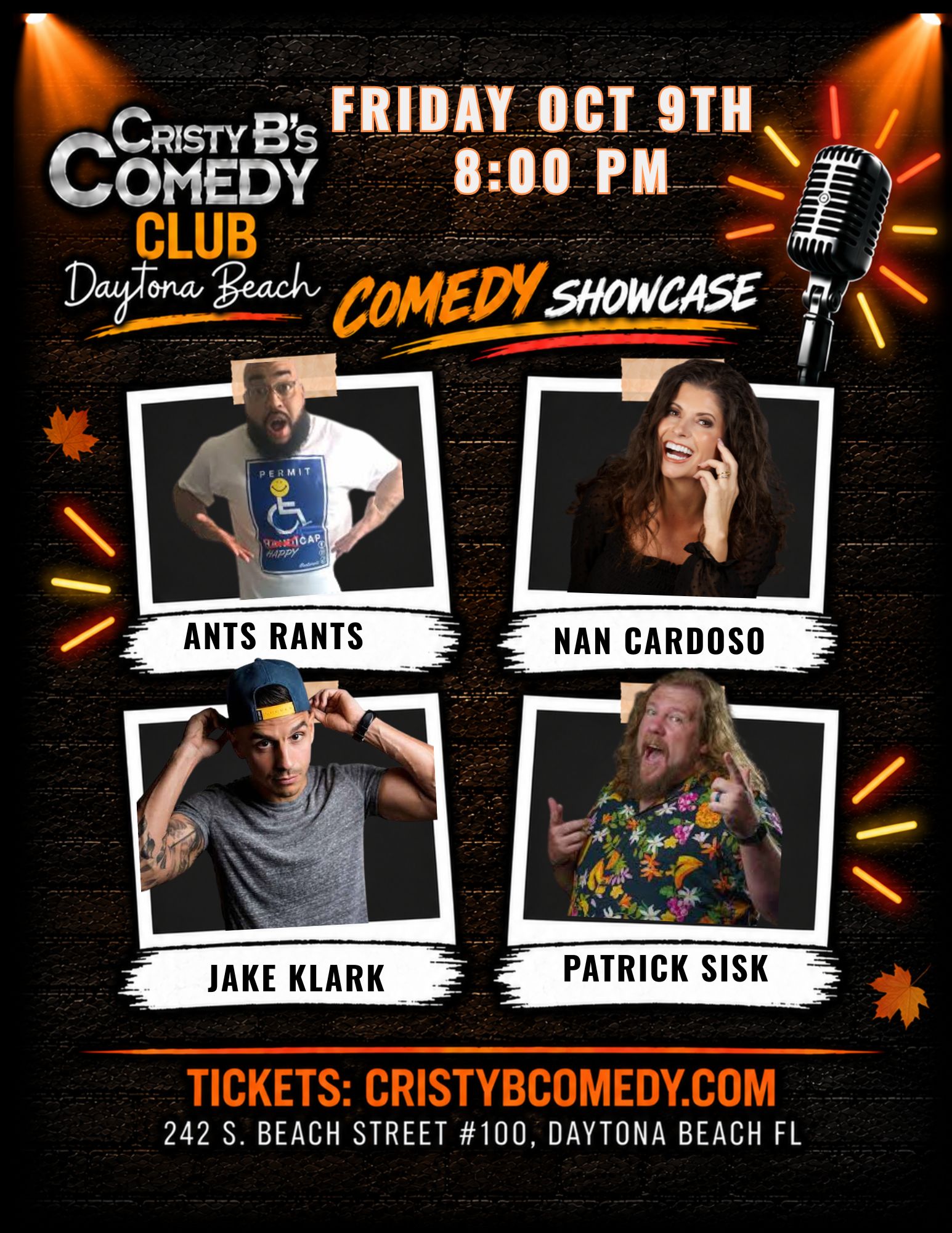 Comedy Showcase Daytona Beach