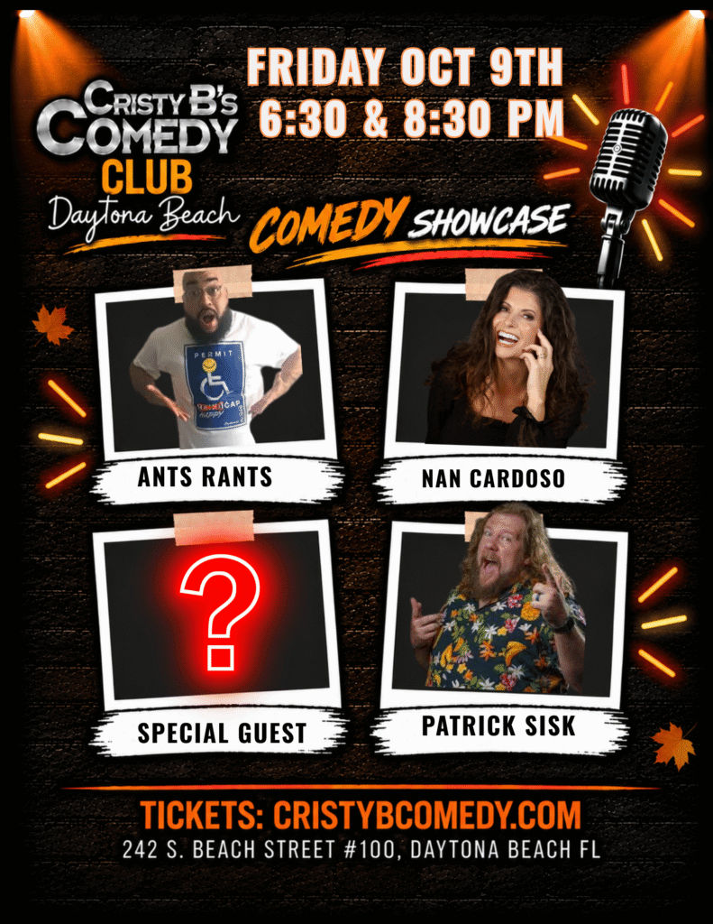 Friday Comedy Showcase Daytona Beach