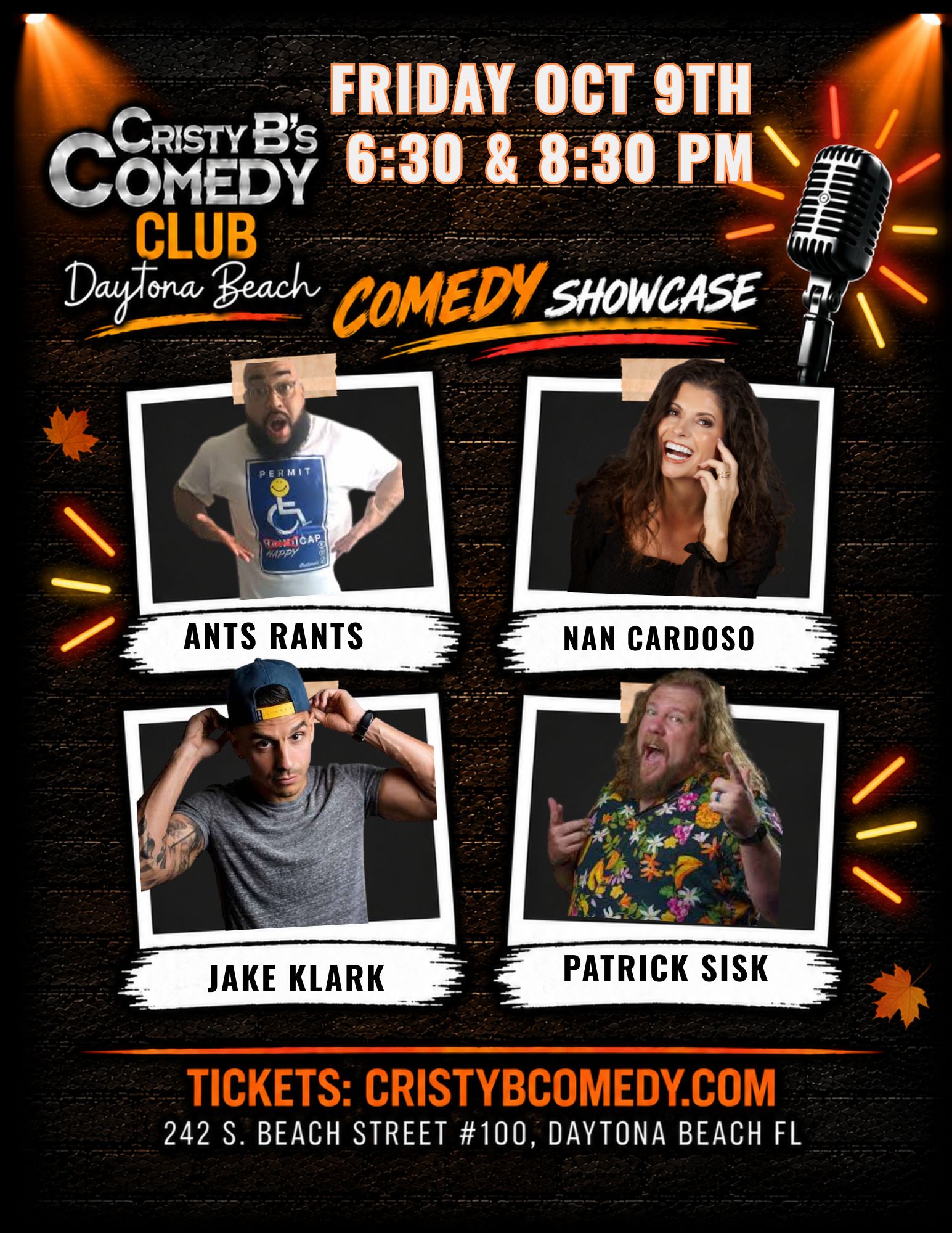 Comedy Showcase Daytona Beach