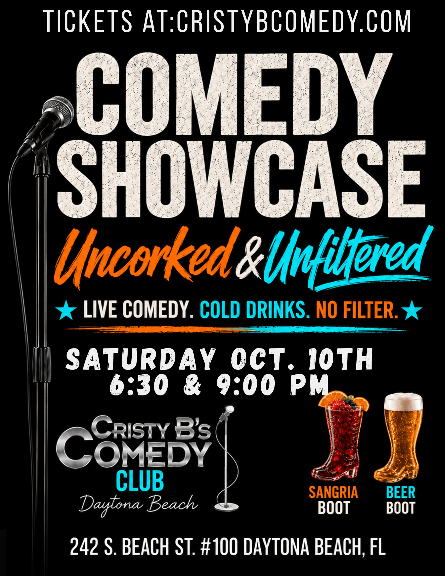 Comedy- Showcase Daytona Beach