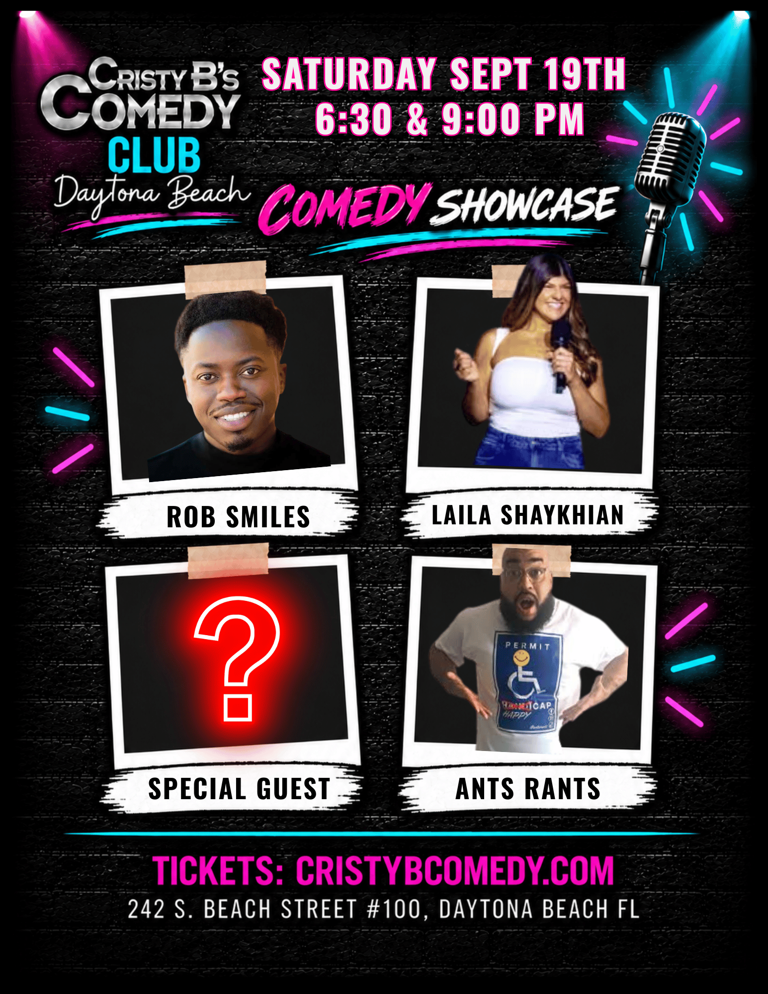Comedy- Showcase Daytona Beach