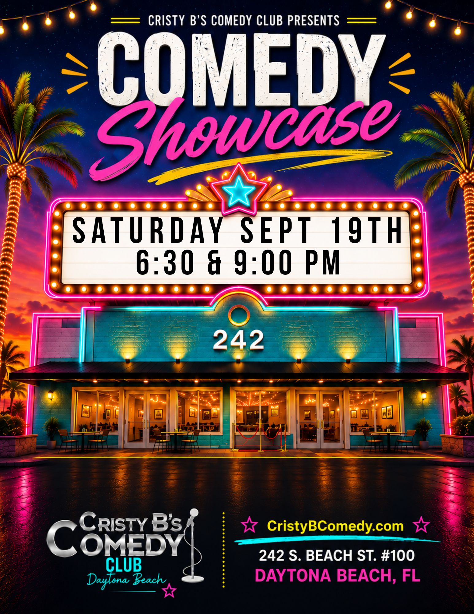 Comedy- Showcase Daytona Beach