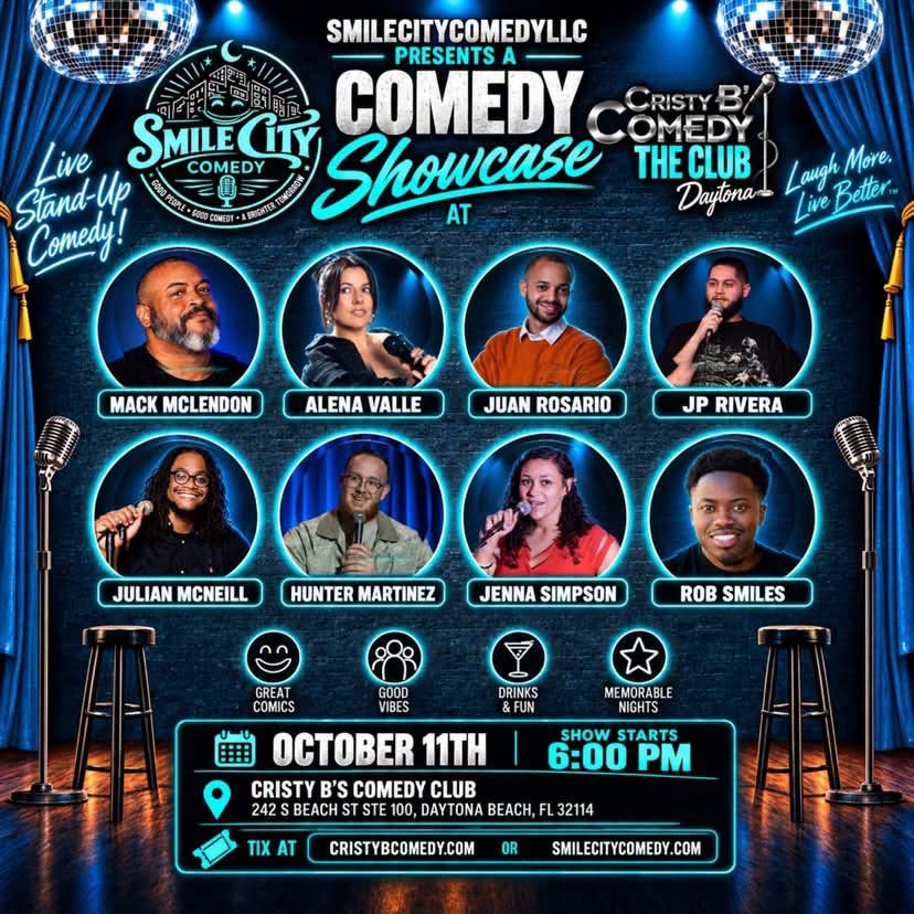 Smile City Comedy Showcase Daytona Beach