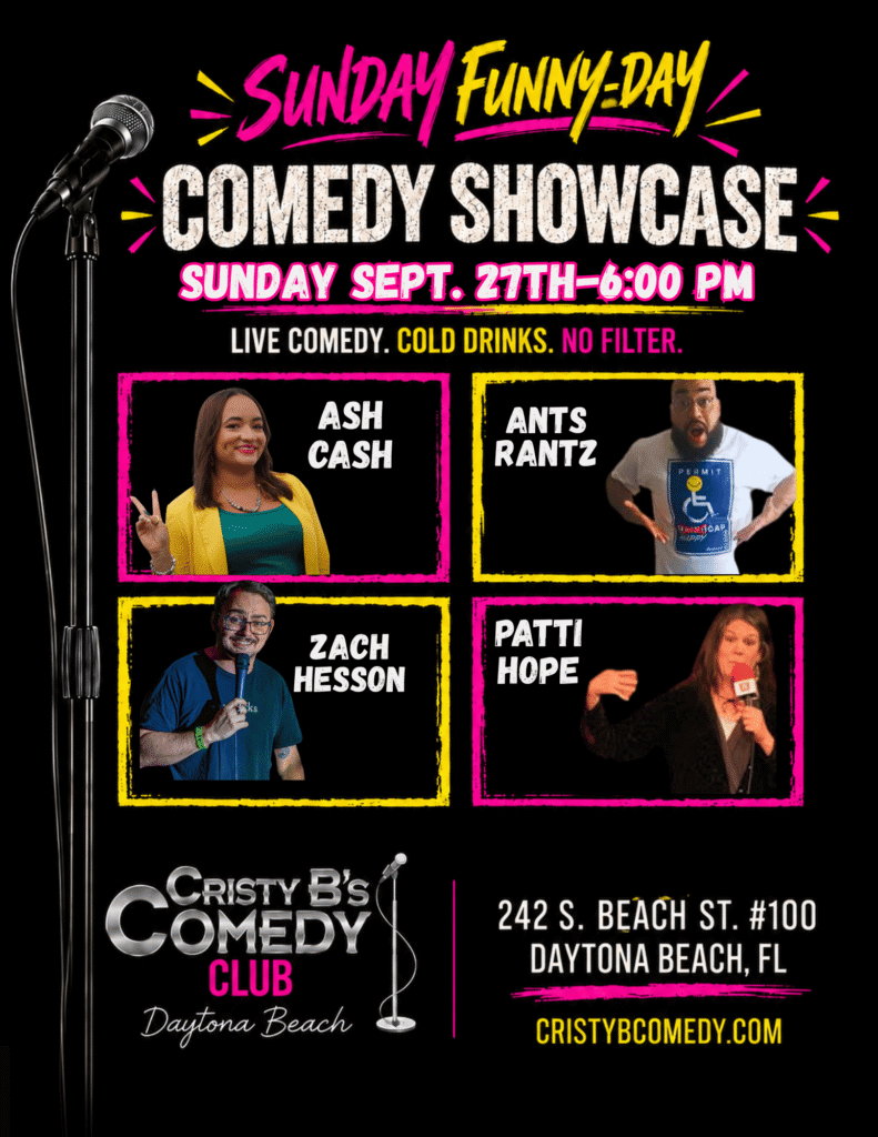 Sunday Comedy Showcase Daytona Beach