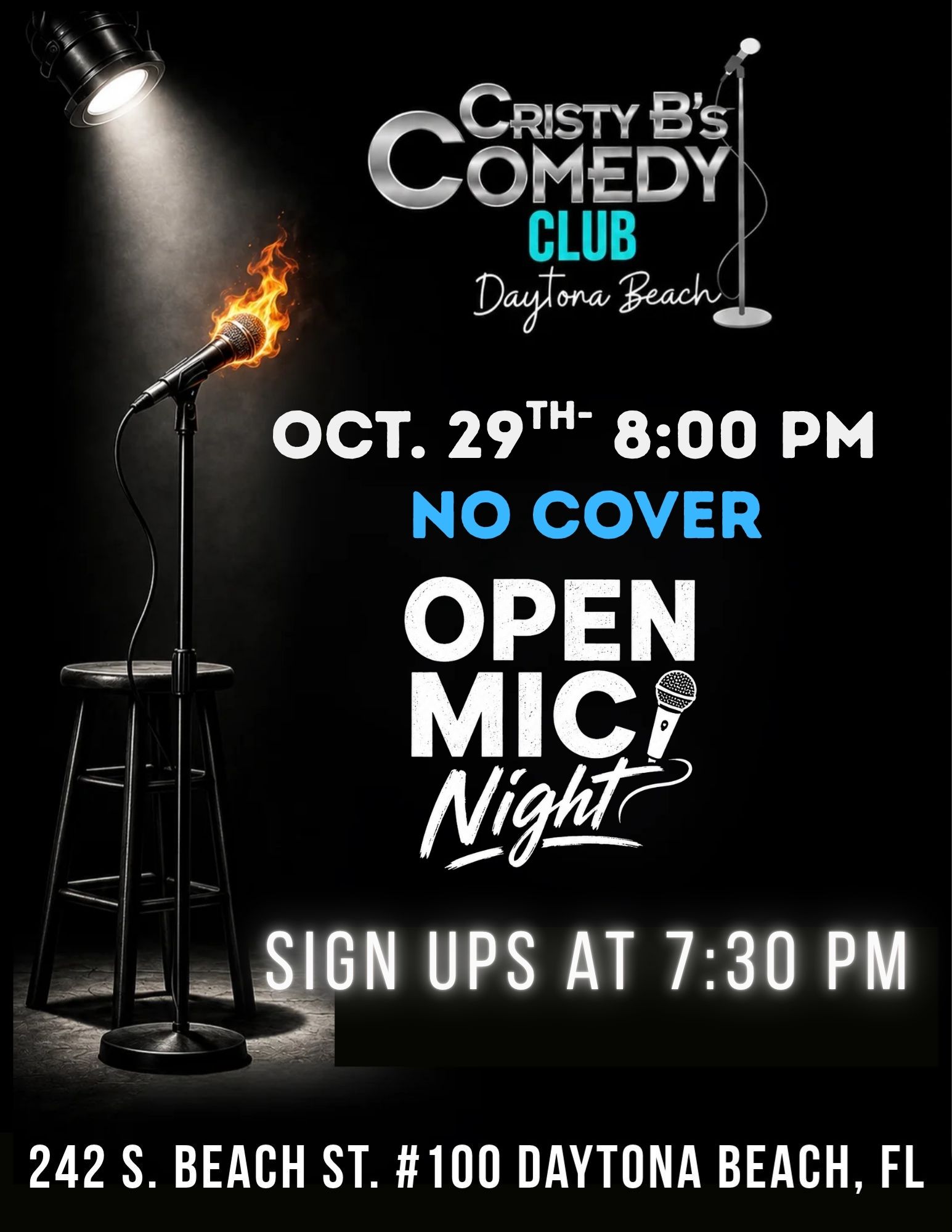 Open Mic Night Daytona Beach