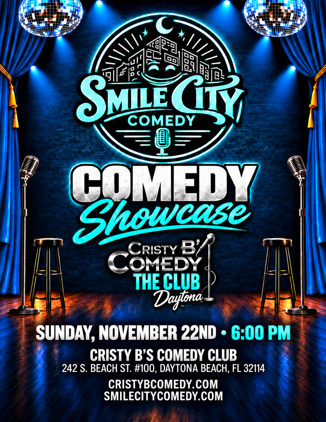 Smile City Comedy Daytona Beach